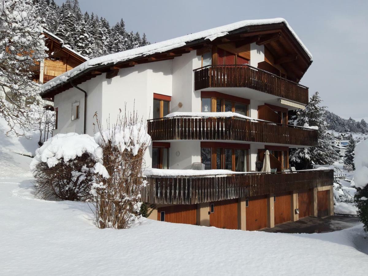 Casa Sur Plaun - 3.5 Zimmerwohnung Sagogn Exterior foto